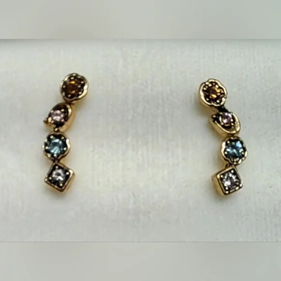 Coach Gemstone Earrings No Longer In Stores! - Picture 6 of 7